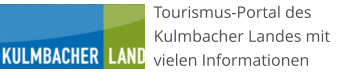Tourismus-Portal des Kulmbacher Landes mit vielen Informationen