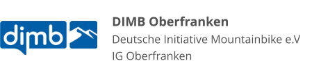 DIMB Oberfranken Deutsche Initiative Mountainbike e.V IG Oberfranken