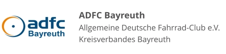 ADFC Bayreuth Allgemeine Deutsche Fahrrad-Club e.V.  Kreisverbandes Bayreuth